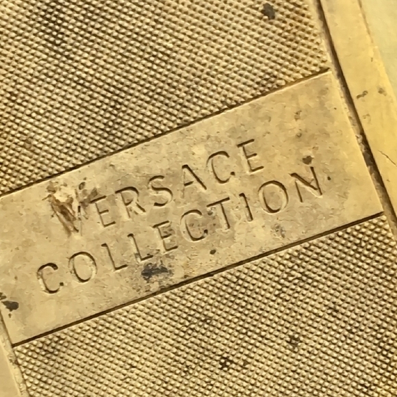 Versace Collection Black High-Top Sneakers - Picture 8 of 13